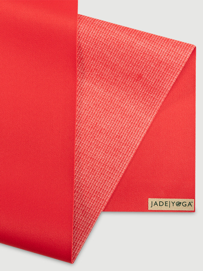 Jade Yoga Voyager Yoga Mat 1.6mm - Fire Engine Red