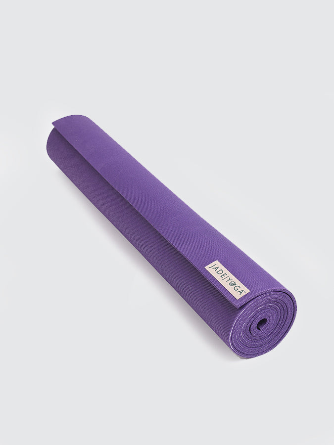 Jade Yoga Harmony 74" Inch Yoga Mat - Purple