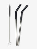 Klean Kanteen 2 Piece (8mm) Straws Set - Noir