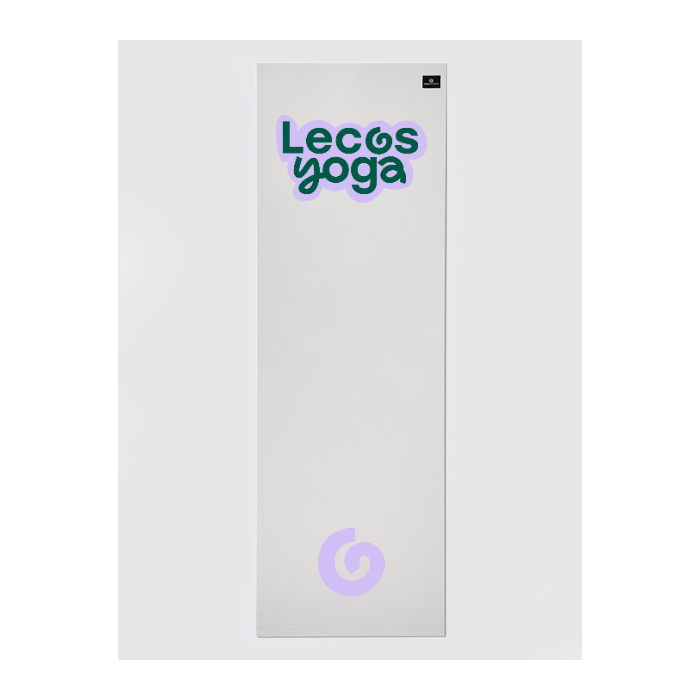 Personalised Yoga Mat 6mm With Custom Design - White