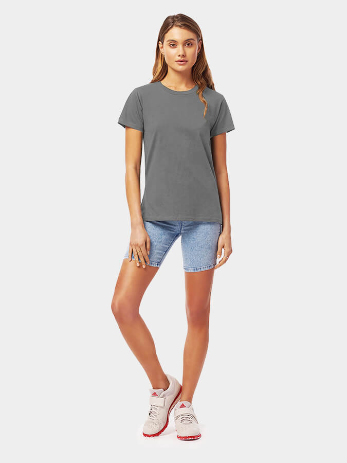 Yoga Studio Women's Classic Organic Cotton Jersey T-Shirt Top