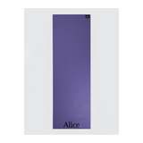 Personalised Yoga Mat 6mm With Custom Design - Purple