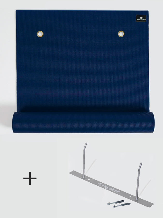 Yoga Studio 20x 6mm (EYELETTED) Yoga Mats + Bracket