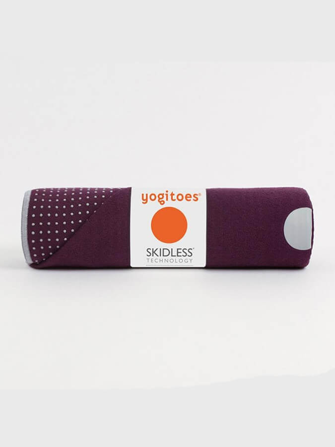 Manduka Yogitoes rSKIDLESS Mat Yoga Towel - Indulge (Purple)
