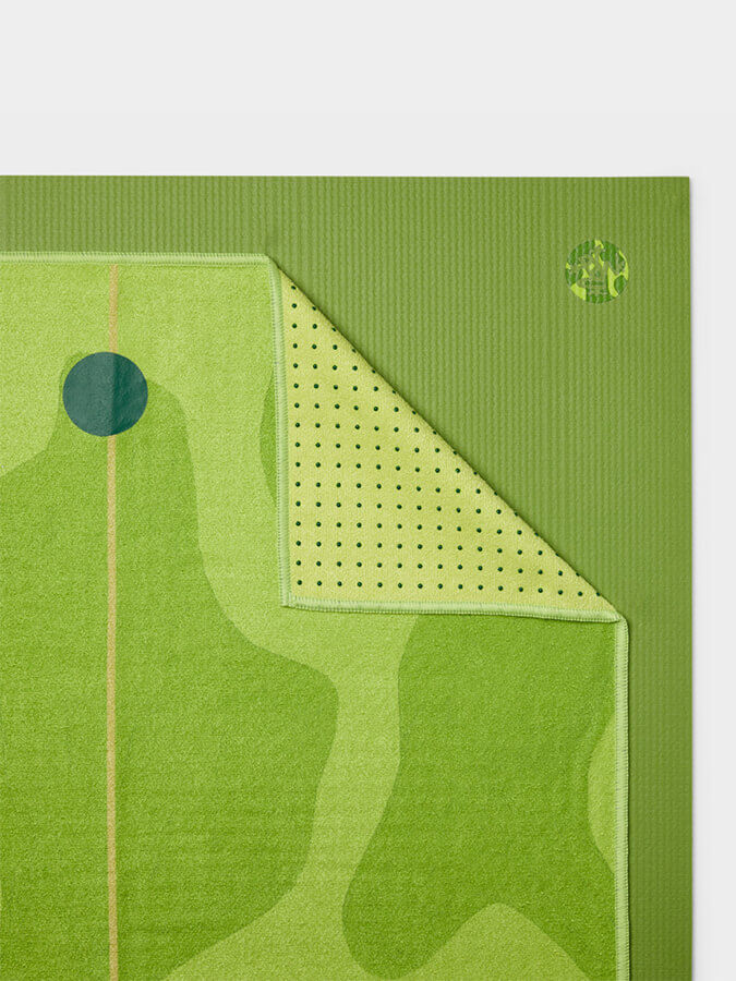 Manduka Yogitoes rSKIDLESS Mat Yoga Towel - Forrest GL
