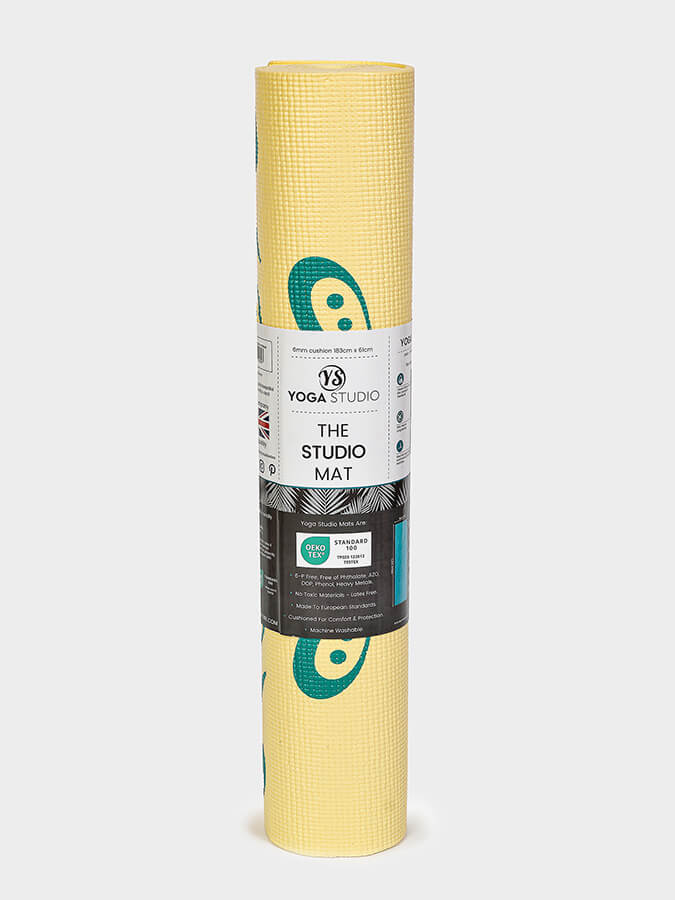 Patterned Design Non Slip Sticky Yoga Mat