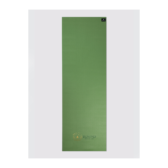 Personalised Yoga Mat 6mm With Custom Design - Palm Green