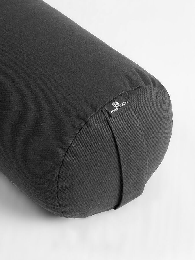 Yoga Studio Organic Cotton Buckwheat Lotus Meditation Bolster Cushion