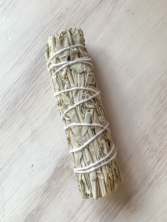 Ancient Wisdom Artisan White Sage Smudge Stick Bundle 22.5cm