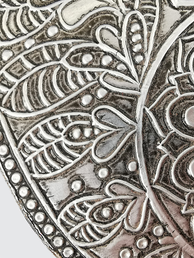 Namaste Hamsa Hand Embossed Incense Ash Catcher Holder