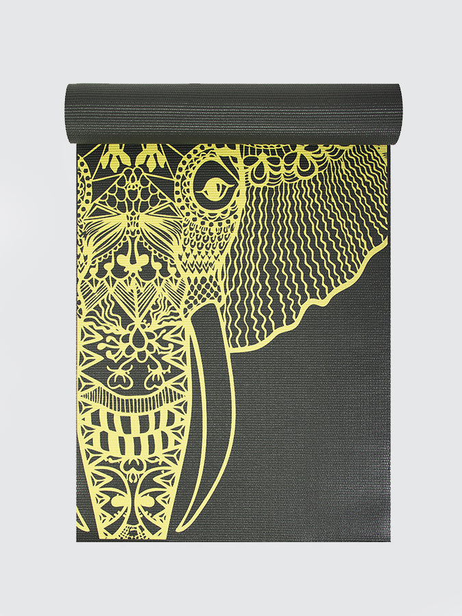 Patterned Design Non Slip Sticky Yoga Mat