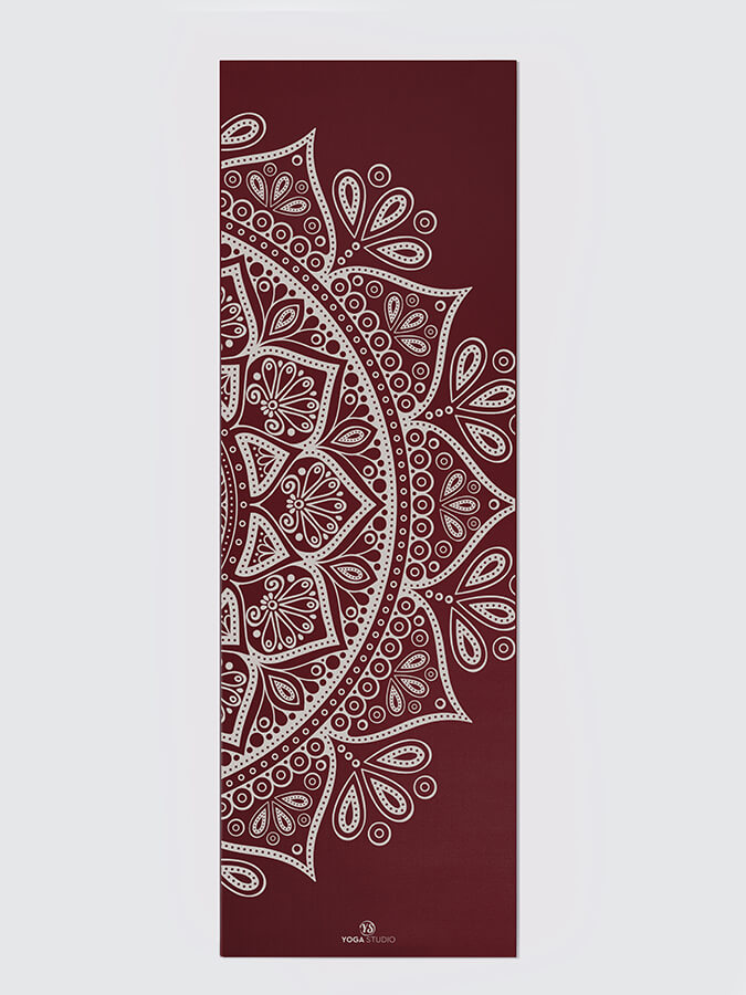 Patterned Design Non Slip Sticky Yoga Mat