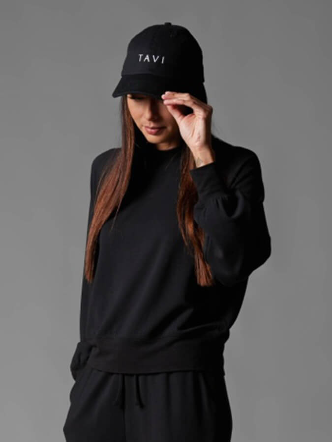 Tavi Hat Ebony One Size