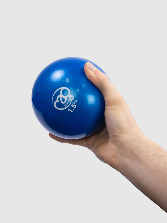 Yoga Mad Soft Weighted Pilates Balls (Sand Filled)