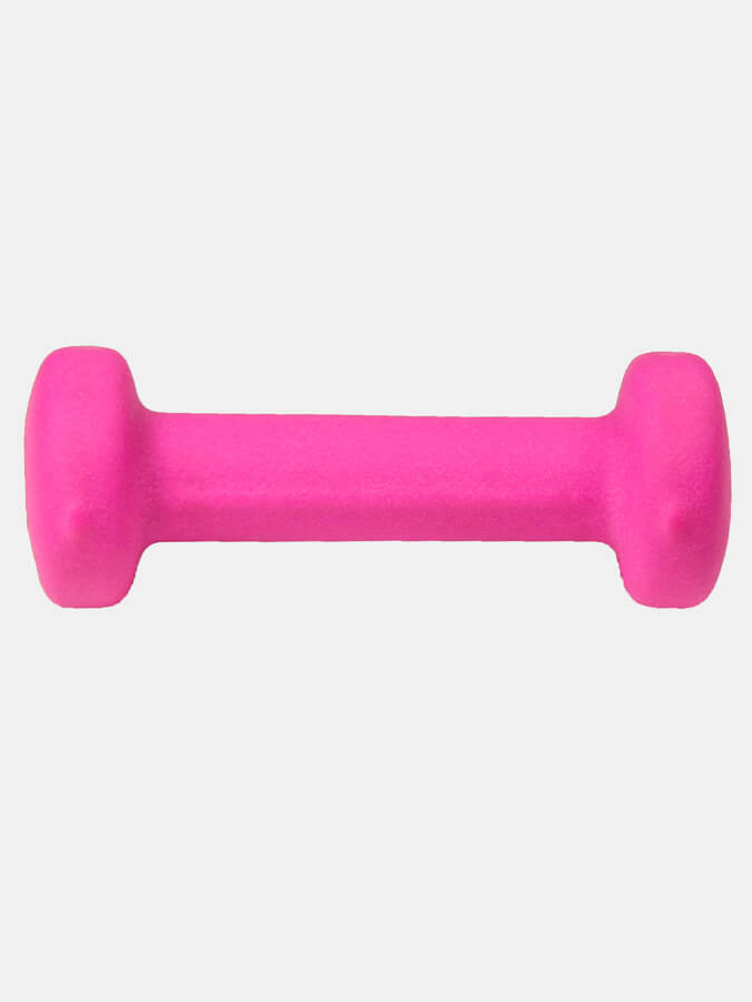 Yoga Mad Pair of 0.5Kg Neo Dumbbells Weights - Pink