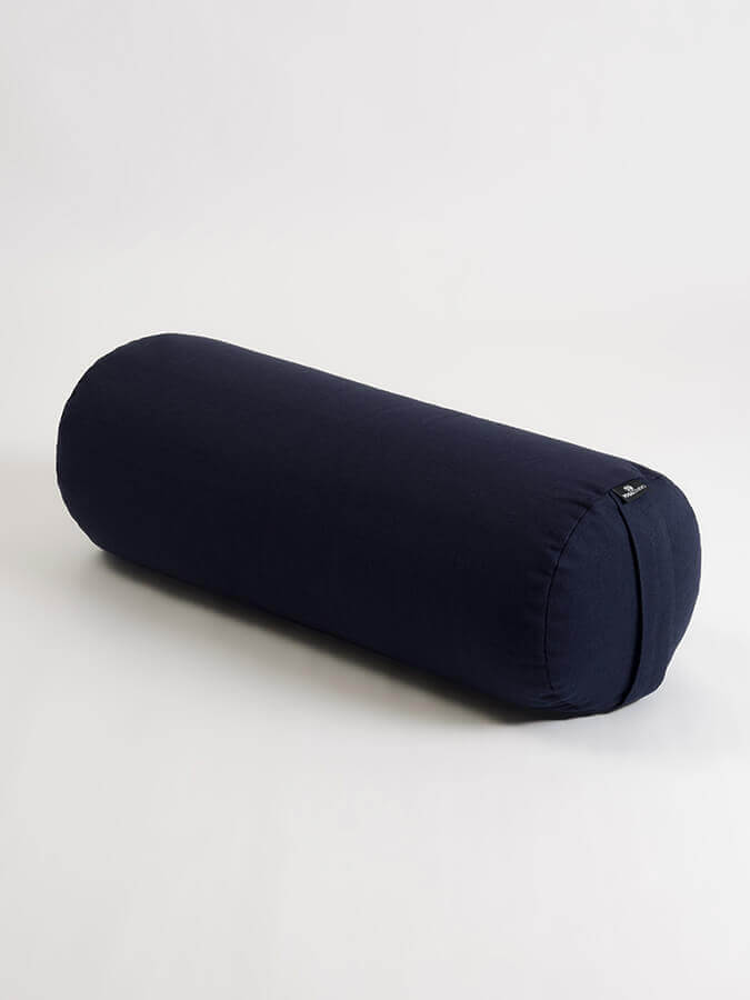 Yoga Studio Organic Cotton Buckwheat Lotus Meditation Bolster Cushion