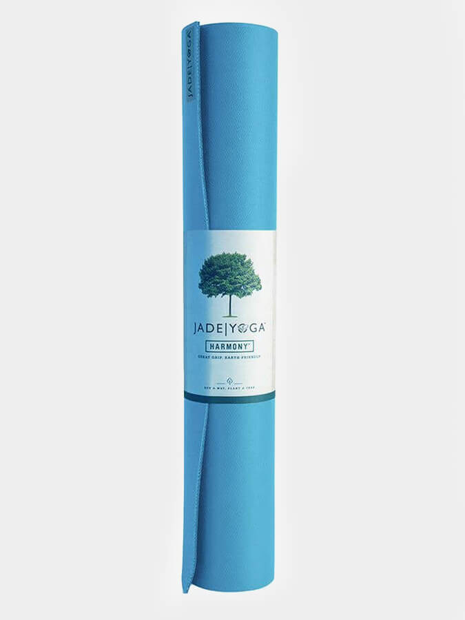 Jade Yoga Harmony 74" Inch Yoga Mat 5mm - Sky Blue