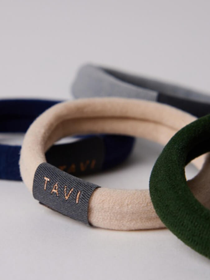 Tavi Hair Ties Neutral Assorted - One Size