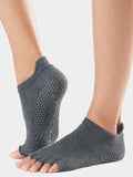 Chaussettes de yoga pour femmes ToeSox Low Rise Half Toe