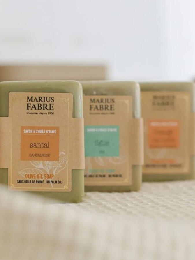 Marius Fabre Marseille Soap Bar - Palm Oil Free 150g