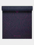 Tapis de Yoga Cadran Solaire Prune Gaiam 6mm