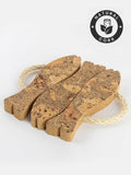 Cork Ethos Natural Cork Trivet - Trois poissons