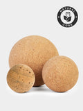 Yoga Studio Cork Unbranded Massage Ball Set de 3 - 2cm, 4cm, 6cm