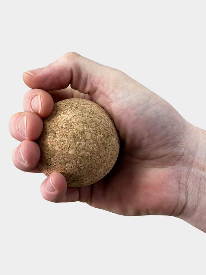 Yoga Studio Cork Unbranded Massage Ball Set de 3 - 2cm, 4cm, 6cm