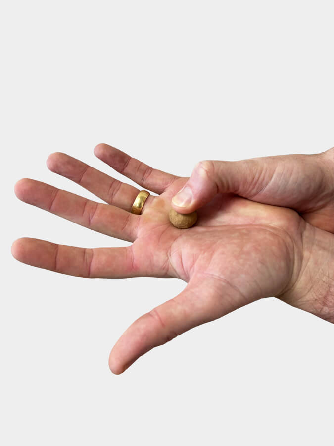 Yoga Studio Cork Unbranded Massage Ball Set de 3 - 2cm, 4cm, 6cm