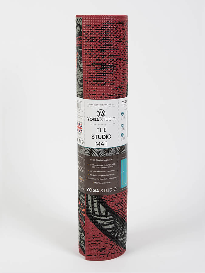 Patterned Design Non Slip Sticky Yoga Mat