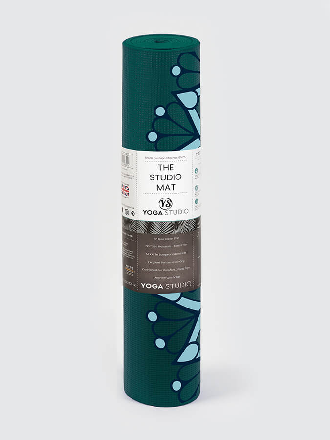 Patterned Design Non Slip Sticky Yoga Mat