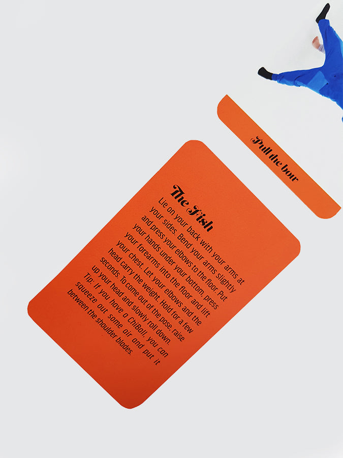 ChiBall Children In Balance Playing Yoga Cards