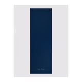 Personalised Yoga Mat 6mm With Custom Design - Navy Blue