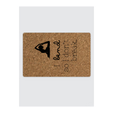 Yoga Studio Standard Size Cork Yoga Block - Personalise
