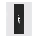 Personalised Yoga Mat 6mm With Custom Design - Black