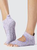 ToeSox Chaussettes de yoga pour femmes Bellarina