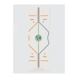 Personalised Yoga Mat 6mm With Custom Design - White
