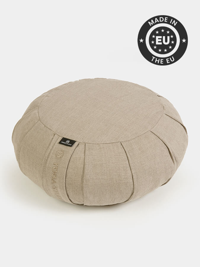 Coussin Zafu Bean Products - Rond Yoga Méditation - Couleur Aqua - USA