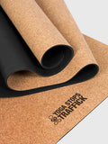 Yoga Stops Traffick Tapis de yoga en liège 4mm