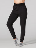 Tavi High Waisted Fitted  Women's Jogger - Ebony