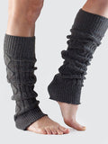 ToeSox Chaussettes - Knee High Leg Warmers - Charcoal