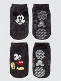 Chaussettes Tavi Noir Disney Kids Grip 2 Pack - Mickey