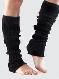 ToeSox Chaussettes de danse - Knee High Leg Warmers - Noir
