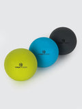 Yoga Studio Trigger Point Massage Balles Set de 3 Gris - Vert - Bleu